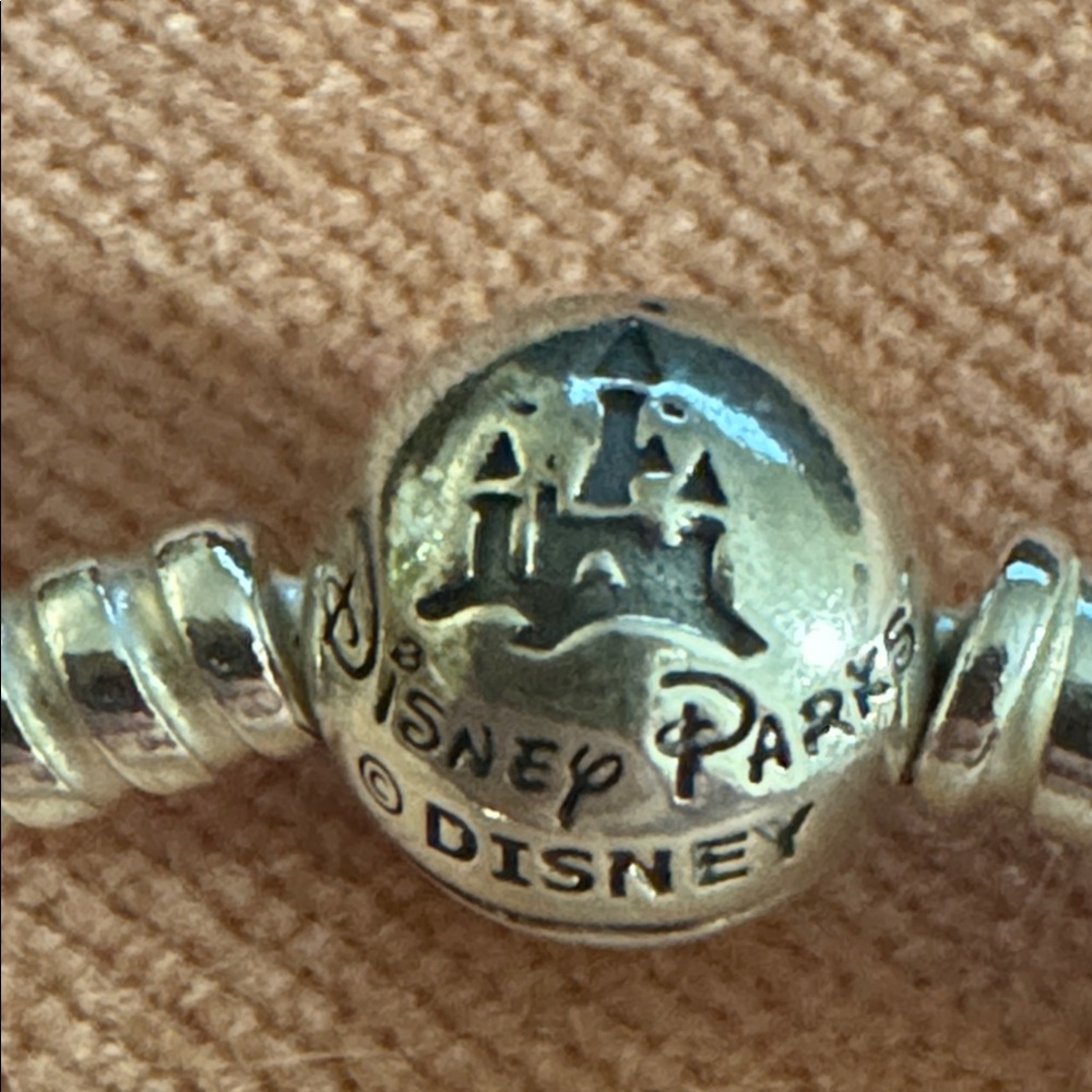 Disney Pandora Bracelet - Disney Parks Castle Clasp - Silver 8.3” - New in Box - Picture 6 of 12